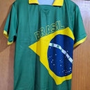 Camisa Retrô Polo Bandeira do Brasil