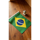 Mini bandeiras de mão Bandeira Brasil Pacote