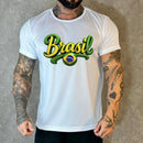 Camiseta Brasil Dry Fit Proteção UV 50+