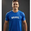 Camiseta Brasil Dry Fit Torcedor Premium Masculina
