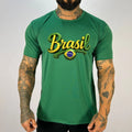 Camiseta Brasil Dry Fit Proteção UV 50+
