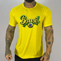 Camiseta Brasil Dry Fit Proteção UV 50+