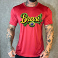 Camiseta Brasil Dry Fit Proteção UV 50+
