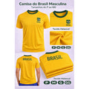 Camisa Brasil Aura Canarinho – Estilo Premium + Brinde (Oferta Exclusiva)