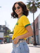 T-shirt Camiseta Do Brasil Camisa Feminina