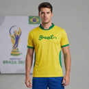 Camisa Retrô Brasil Edição Limitada