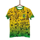 Camisa Brasil Edição Comemorativa Mangá Otaku