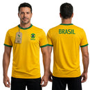 Camisa Brasil Aura Canarinho – Estilo Premium + Brinde (Oferta Exclusiva)